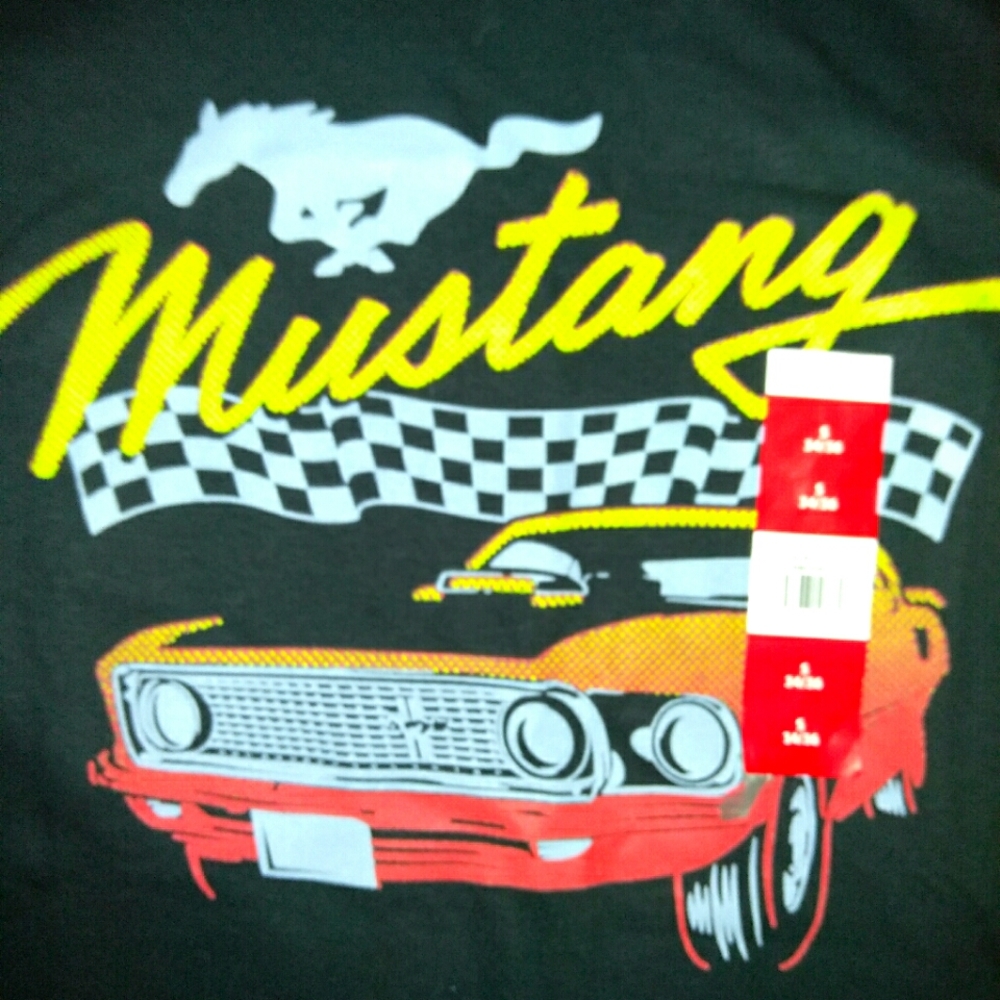 Mustang Tee Shirt Ford/With Tags
